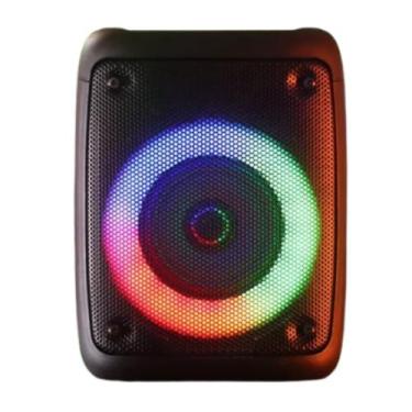 Imagem de Som RGB 10W Wireless Bluetooth Rádio Portátil Original - KapBom