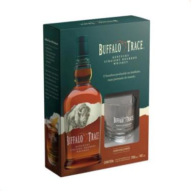 Imagem de Kit Whisky Buffalo Trace 750ml Importado + Copo