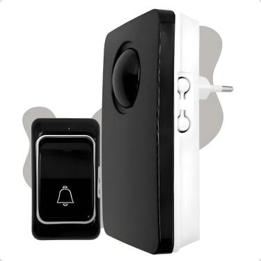 Imagem de Campainha Residencial Sem Fio Longo Alcance 200M Prov 127/22