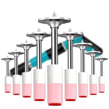 Imagem de Prego Finca Pino Para Pistola de Fixação 32mm com Arruela Kit 250 Prego Pino de Fixação Pregos Concreto Madeira Alvenaria