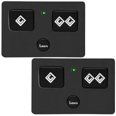 Imagem de Transmissor remoto AXP1/AXS1 compatível com Ghost Control, 3 botões de porta para abridores automáticos de portão, operador de porta comercial, controle remoto de portão