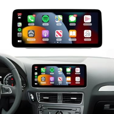 Imagem de RK-3326S Estéreo automotivo de 4 GB + 64 GB para Audi Q5 Multimedia 2009-2017 Rádio 12,3 polegadas IPS 1920X720P Touchscreen, Wireless Carplay Android Auto, Android13 GPS WiFi 32EQ DSP 5.0Bluetooth FM