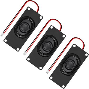 Imagem de 3 peças mini alto-falante 4 Ohm 3 Watt 3w 4ohm Loundspeaker micro alto-falante para Arduino LCD pequeno projeto eletrônico (interface JST-PH2.0)