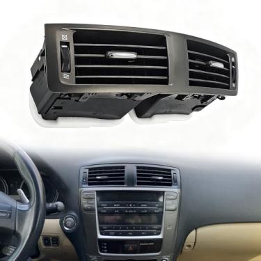 Imagem de 55670-53010 Painel de ventilação central painel de ar aquecedor CA compatível com Toyota Lexus IS250 IS350 IS F 2006 2007 2008 2009 painel de ar condicionado tomada com rodas de mão substituir para