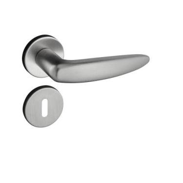Imagem de Fechadura Pado Interna Erich 40mm Roseta Acetinada - 692-80i, Cromado 