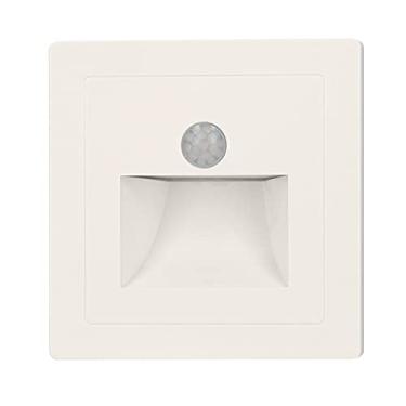 Imagem de aqxreight Luz de Com Sensor de Movimento PIR, Luz de Parede LED Com Detecção Automática de 4m, Branca 6500K, Baixo Consumo de Energia 1W, para Corredor de Varanda de