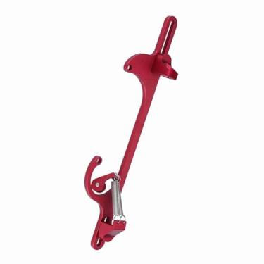 Imagem de Aoresac Suporte de Cabo de Acelerador de Alumínio Com Molas de Retorno Duplo Ajustáveis ​​para Carburador Holley 4150 e 4160 Series, Feito de Material Premium, Compatibilidade Com Vários (Vermelho)