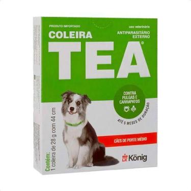 Imagem de Coleira Antipulgas Tea 327 28g Para Cães Porte Médio 44cm - Konig