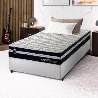 Imagem de Cama Box Molas Ensacadas Durham Solteiro 88x188 King House