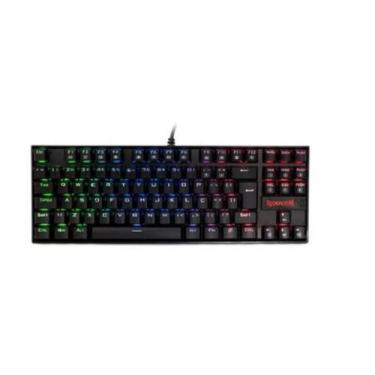 Imagem de Teclado Mecânico Gamer Redragon Kumara, RGB, Switch Outemu Red, PT - K