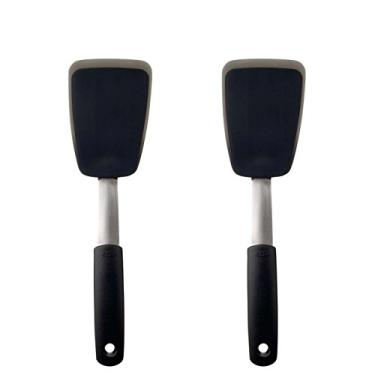 Imagem de OXO Good Grips Silicone Flexível Turner (Conjunto de 2)