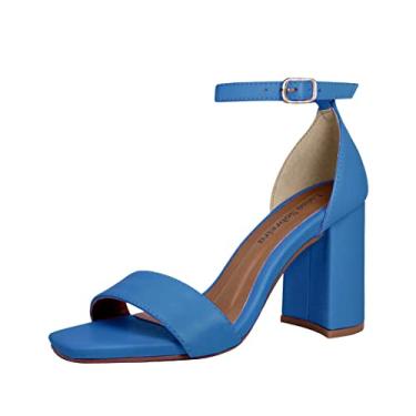 Imagem de Sandália Salto Alto Grosso Luiza Sobreira Azul Mod. 2164