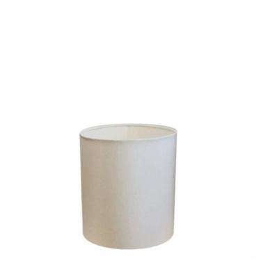 Imagem de Cúpula Abajur Cilíndrica Cp-7001 Ø13x15cm - Branco - Vivare