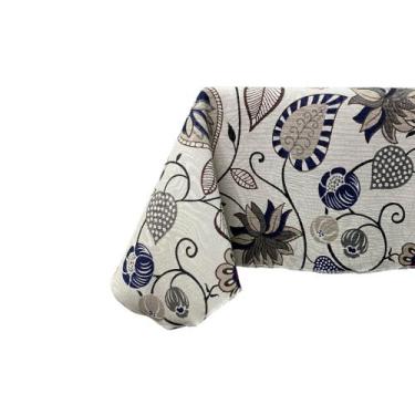 Imagem de Toalha De Mesa Estampada Floral - MILLENIADECOR, 136, 1,40 X 2,40