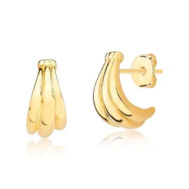 Imagem de Brincos Bananas Revestido em Ouro - VL ACCESSOIRES