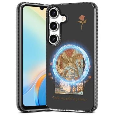 Imagem de Toycamp Capa para celular Samsung Galaxy A16 5G - Compatível com MagSafe Women Girls Cute Phone Cover Magnetic com proteção à prova de choque feminino bonito desenho animado exclusivo designer para