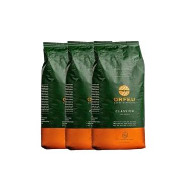 Imagem de Kit 3kg Café Torrado em Grãos Clássico Premiado Orfeu