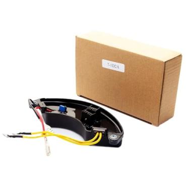 Imagem de 1 peça 4 fios AVR7-1D2A gerador sem escova AVR regulador automático de tensão estabilizador GFC7-1D2A para peças de gerador