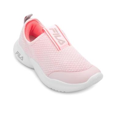 Imagem de Tenis Fila Funny Infantil,Rosa Claro/Prata/Salmão,32