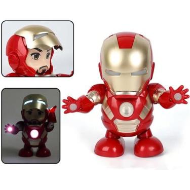 Imagem de Boneco Homem de Ferro Dançante Luz e Som - Rick Imports