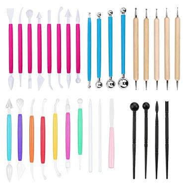 Imagem de Pebipoo Conjunto de ferramentas para decoração de bolos - 31 peças