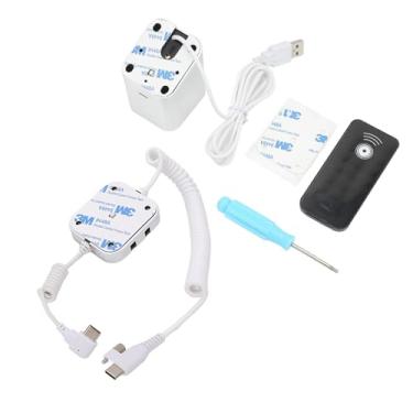 Imagem de Exibição de telefone celular anti -roubo Stand com alta sensibilidade Alarme de segurança Charging Remote controle remoto infravermelho para exibição ABS PC Alumínio de alumínio (Tipo C.)