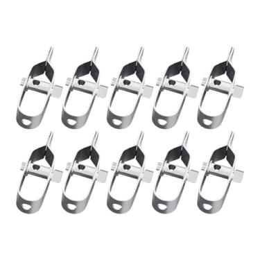 Imagem de FytStycale Kit de conectores para filtro de cerca elétrica com 10 peças, tensor de fio em linha, tensor de cerca para quintal, 120mm