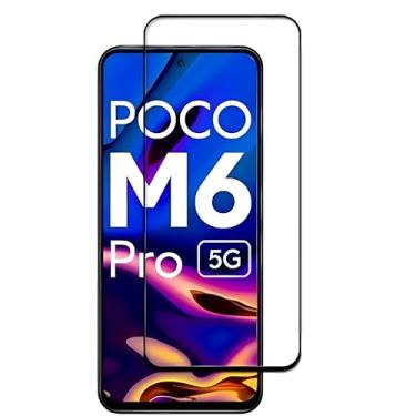 Imagem de Película de Vidro Temperado 3D Para Poco M6 Pro Tela De 6,67 Polegadas - (Bluepink)