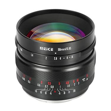 Imagem de Meike Lentes 50Mm F0.95 De Grande Abertura Padrão Com Foco Manual E Lente Prime Aps-C Para Câmeras Sem Espelho Canon Eos-R Eos-Rp R5 R5C R6 R7 R10