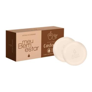 Imagem de Caixa com 2 Barras de Sabonetes 90gr cada - Meu Bem Estar Água de Chei