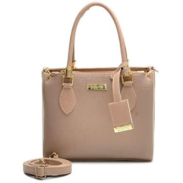 Imagem de Bolsa Feminina Média Duart's Alça Removível Dia a Dia Caramelo