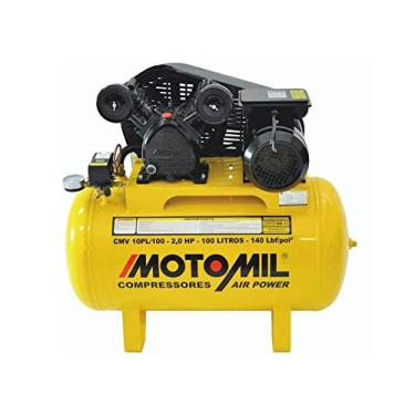 Imagem de Compressor de Ar 100 Litros CMV-10PL/100 110/220V Monofásico - Motomil