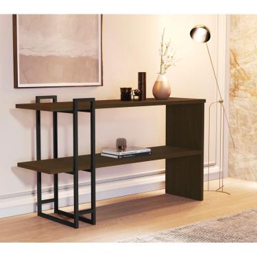 Imagem de Aparador Pés De Ferro JB Bechara 4034 Luxo - Canela/Preto