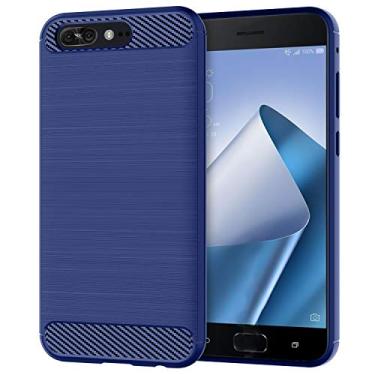 Imagem de Capa ASUS ZenFone 4 Pro, com sensação suave, proteção total, anti-arranhões e impressões digitais + capa para celular resistente a arranhões para ASUS ZenFone 4 Pro