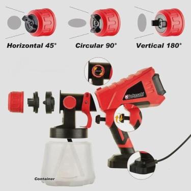 Imagem de Pistola de Pintura Elétrica 600W HVLP 1L - NK - Sa, Songle, Nakazaki O