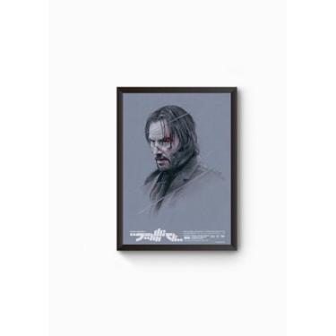 Imagem de Quadro Poster John Wick - Fanarte