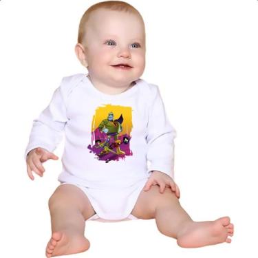 Imagem de Body intantil Nostalgia Frankstein Jr e os Impossiveis - Alearts, M