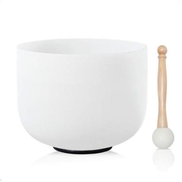 Imagem de Taça de Cristal Canto 440Hz - Chakra Cardíaco (20cm) - Nota F