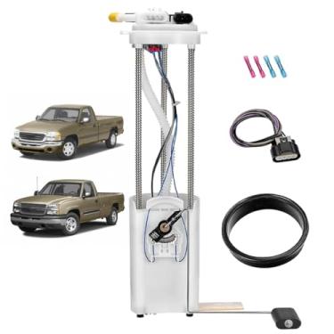 Imagem de Bomba de combustível, FIT 1999-2004 Chevy Silverado & GMC Sierra 1500 2500 3500 4.3L 4.8L 5.3L 6.0L 8.1L, com unidade de envio e sensor de pressão de combustível, substitui E3500M
