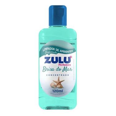 Imagem de Limpador Perfumado de Ambientes Concentrado Brisa do Mar Zulu 120ml - 