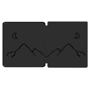 Imagem de Yzlvigrous Capa para Kindle Oasis 9/10ª Geração 2017/2019, Modelo: CW24WI/S8IN4O, TPU de 7 Polegadas TPU Tampa de Casca Traseira com Recurso de Vigília do Sono Automático