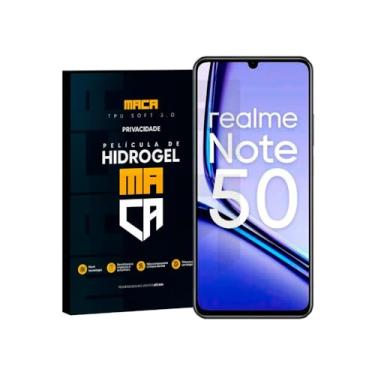 Imagem de Pelicula De Hidrogel Realme Note 50 Privacidade Frontal