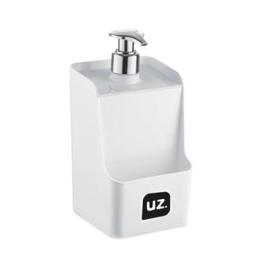 Imagem de Dispenser Para Detergente e Bucha Branco - Drumond Variedades