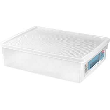 Imagem de Ordene - Caixa Organizadora Plástica para Botas de 10,2 Litros, Cor Cristal, Linha My Closet