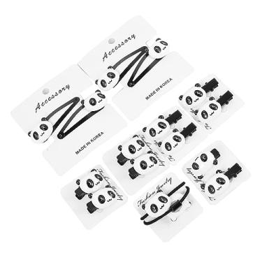 Imagem de Acessórios de cabelo, presilhas de resina, prendedores de rabo de cavalo, anéis de cabelo para vestir o cabelo