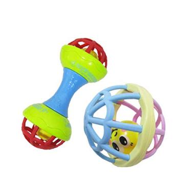 Imagem de Kit de Chocalhos Brinquedo Bola Macia e Divertida