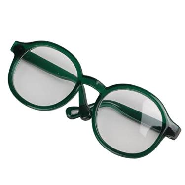 Imagem de GLOGLOW Óculos de sol para gatos, elegantes óculos de plástico para animais de estimação para cães, gatos, cosplay, festa, adereços fotográficos