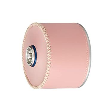 Imagem de Capa de Botijão de Gás, Estojo Protetor de Cilindro de Gás Plano de Couro PU Portátil Mini Acessórios de Capa de Tanque de Gás para Acampamento Ao Ar Livre (Rosa)