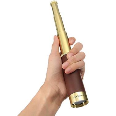 Imagem de Telescópio monocular, 25 x 30 telescópio monocular de alta definição para observação de pássaros, acampamento, caminhadas, viagens