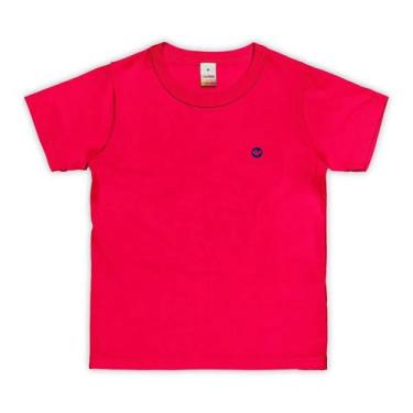 Imagem de Camiseta Infantil Vermelha Marisol Com Particulas De Aroma